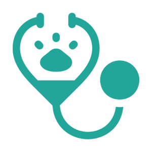 Stethoscope with paw print